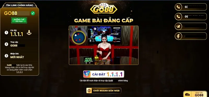 Đường dẫn để tải về cổng game GO88