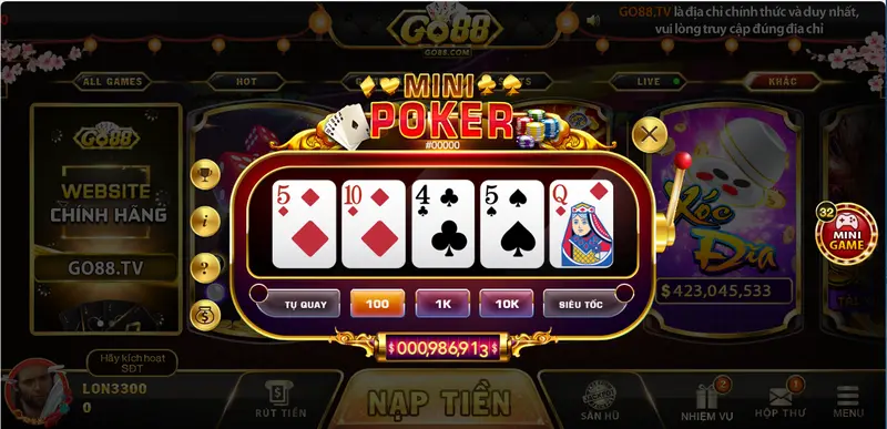 Gioi-thieu-mini-poker-go88