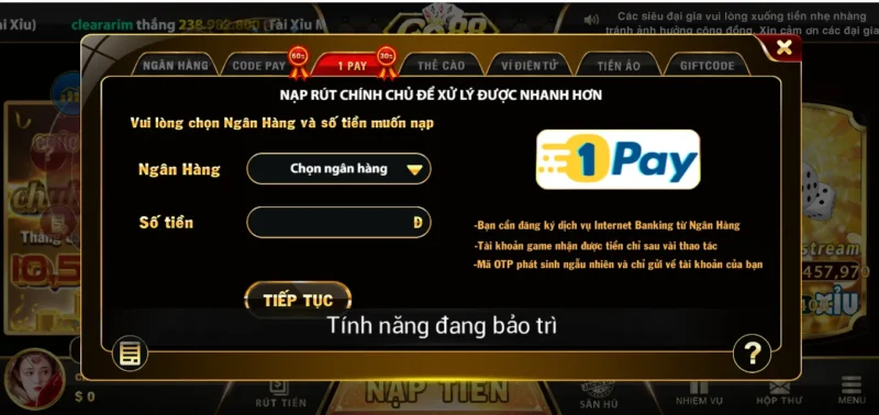 Tối ưu thao tác cá cược của người chơi tại go88