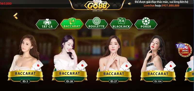 live-baccarat-go88