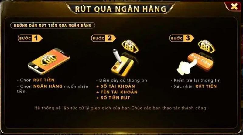 Điều kiện để thực hiện lệnh rút tiền Go88