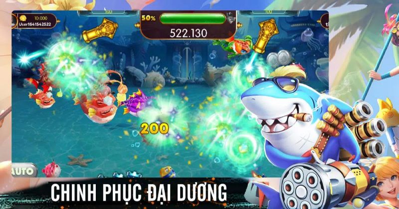 Bắn vào cá lớn khi có nhiều vốn Bắn vào cá lớn khi có nhiều vốn