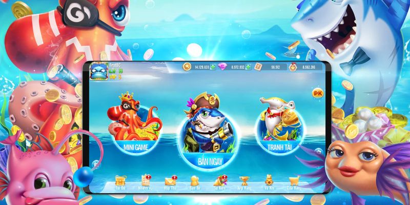 Nói đến game bắn cá phát lộc, không thể không nhắc đến dàn vũ khí đồ sộ. Nói đến game bắn cá phát lộc, không thể không nhắc đến dàn vũ khí đồ sộ.